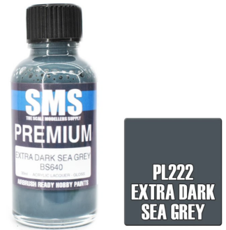SMS PL222 Extra Dark sea grey acrylic lacquer