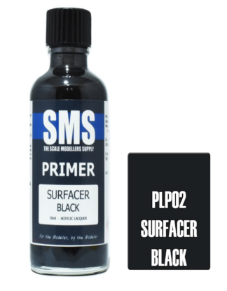 SMS Primer Surfacer Black