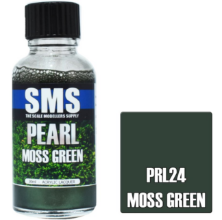 SMS PRL24 Pearl Moss Green acrylic lacquer