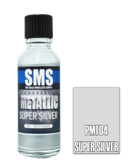 SMS Super Metallic 30mL Acrylic Lacquer