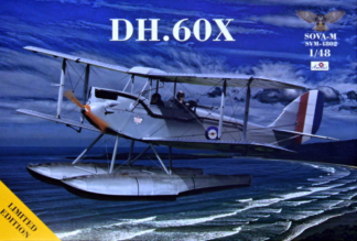 Sova-M 1/48 DH.60X seaplane (in RNZAF service) + beaching trolley