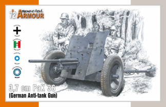 Special Armour 1/72 3.7cm PaK 36 'German Anti-tank Gun'