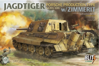 Takom 1/35 Jagdpanzer Porsche Production Type Sd.Kfz.186 with Zimmerit