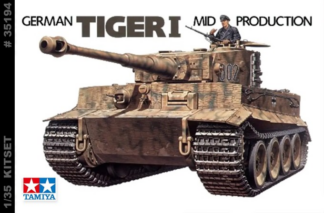 Tamiya 1/35 German Tiger 1, Mid Production