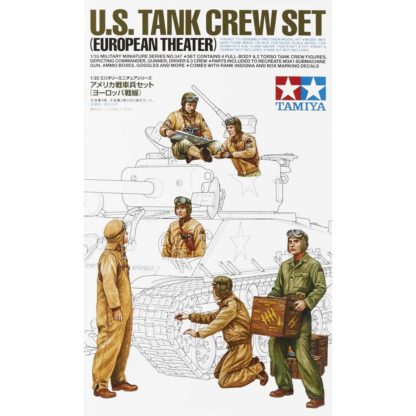 Tamiya 1/35 U.S. Tank Crew Set (European Theater)