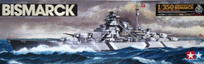 Tamiya 1/350 Bismarck Battleship