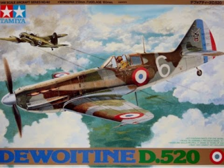 Tamiya 1/48 Dewoitine D.520