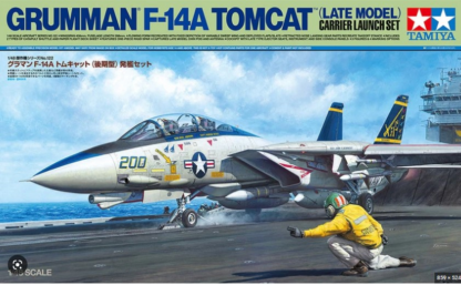 Tamiya 1/48 F-14A Tomcat (Late) Carrier Launch Set