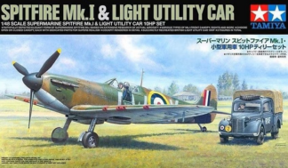Tamiya 1/48 Spitfire MKI & Light Utility Car