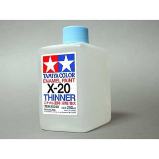 Tamiya Enamel Paint Thinner X-20 (250ml)