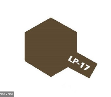 Tamiya LP-17 Lacquer Paint Linoleum Deck Brown 10ml