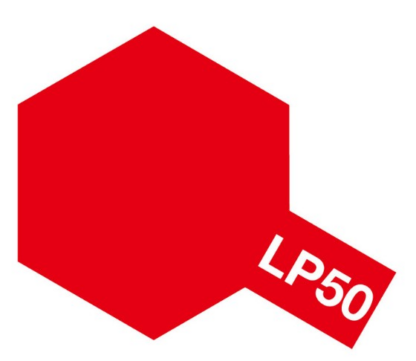 Tamiya LP-50 Lacquer paint Bright red 10mL