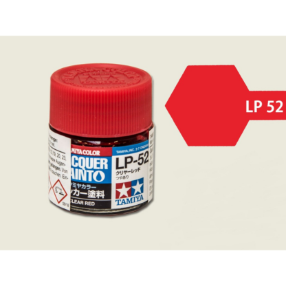 Tamiya LP-52 Lacquer Clear Red 10mL