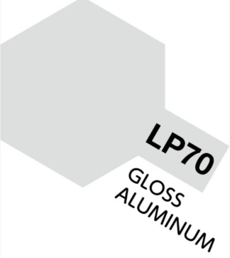 Tamiya LP-70 Lacquer Paint Gloss Aluminium
