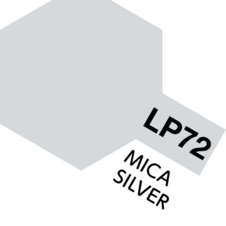Tamiya LP-72 Lacquer paint Mica Silver
