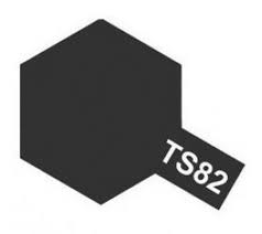 Tamiya TS-82 Spray Black Rubber