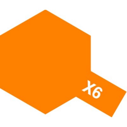Tamiya X6 Enamel Orange