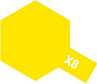 Tamiya X8 Enamel Lemon Yellow