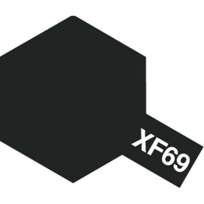 Tamiya XF69 Acrylic 10ml Nato Black