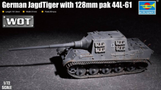 Trumpeter 1/72 German JagdTiger 128mm pak44 L/61