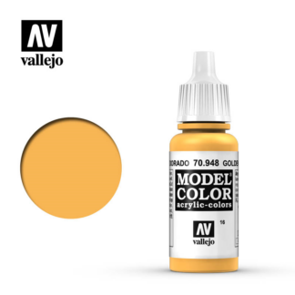 Vallejo 016 Golden Yellow 17ml