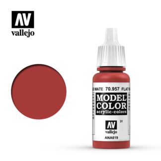 Vallejo 031 Flat Red 17ml