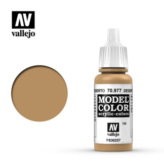 Vallejo 125 Desert Yellow 17ml