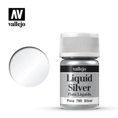 Vallejo 211 Silver 35ml (Alcohol Based)