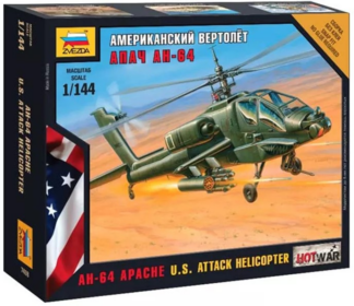 Zvezda 1/144 Apache Helicopter
