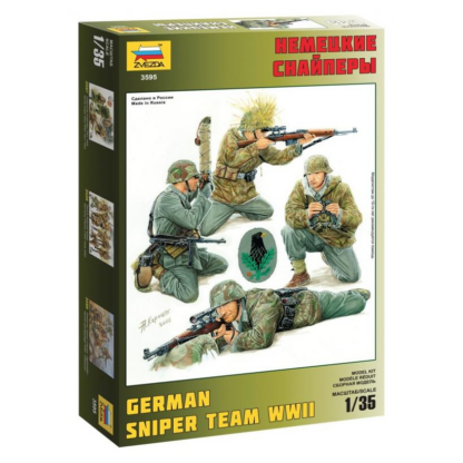 Zvezda 1/35 German Sniper Team WWII