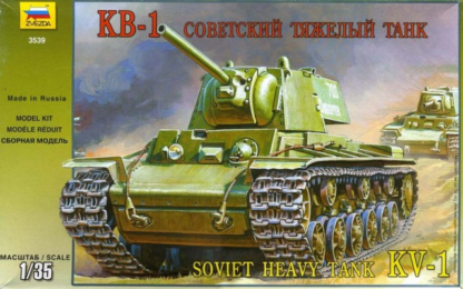 Zvezda 1/35 KV-1 Soviet Heavy Tank