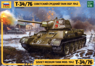Zvezda 1/35 T-34/76